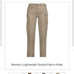 Propper pants - tan/khaki women’s tactical pants
